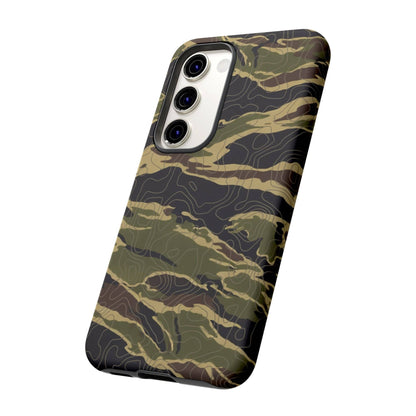 K-Factor Supply Co Tiger Stripe Topo Tough Android Case