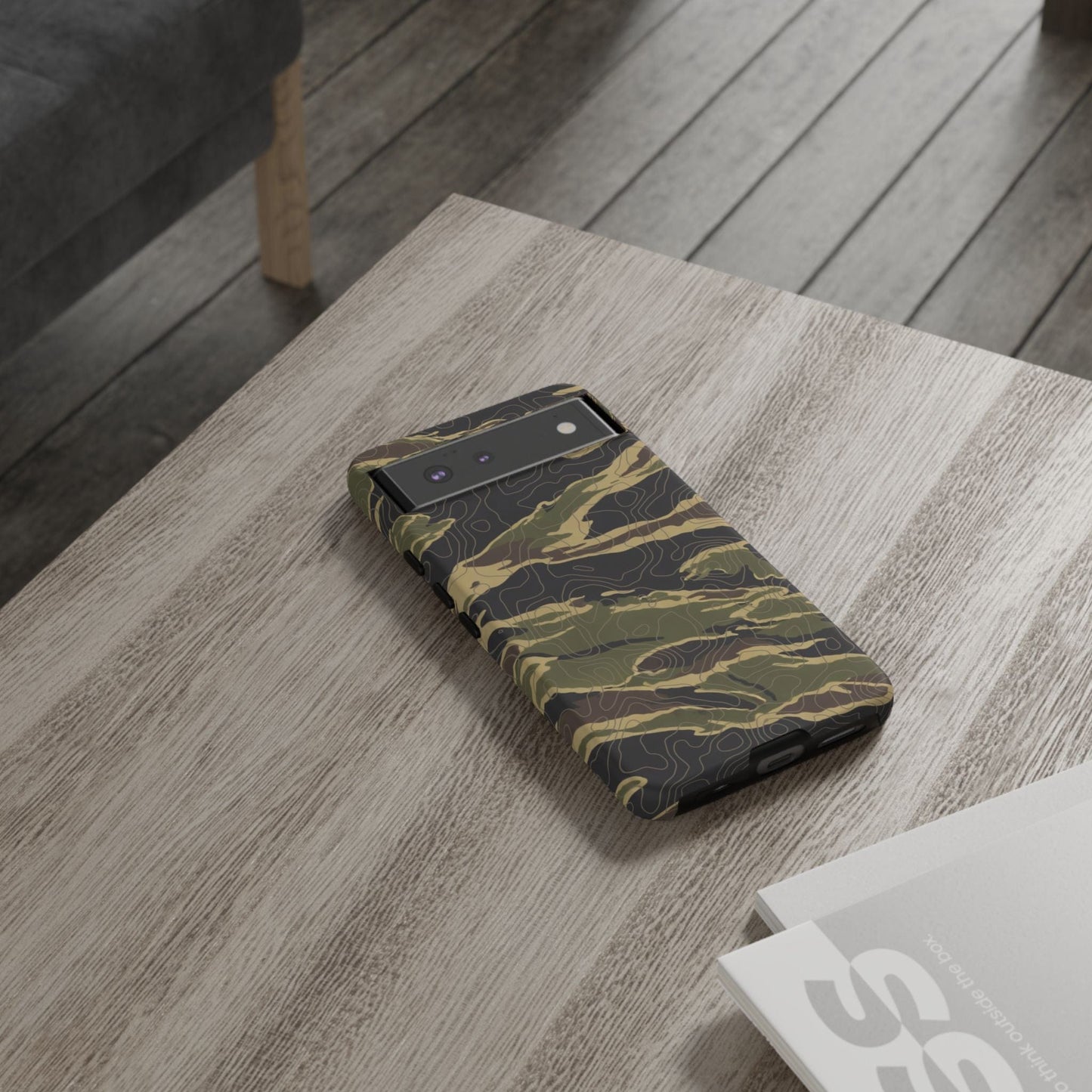 K-Factor Supply Co Tiger Stripe Topo Tough Android Case