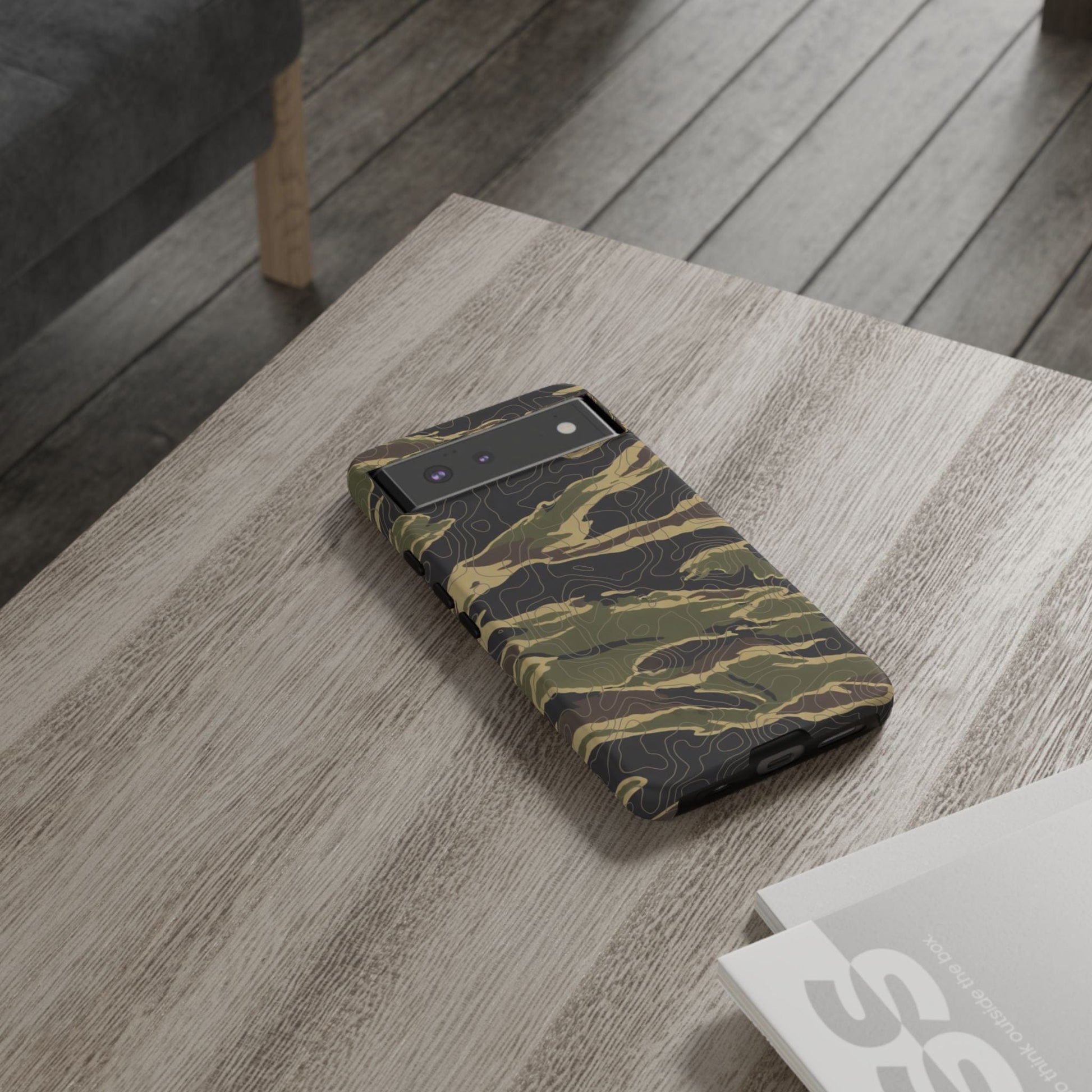 K-Factor Supply Co Tiger Stripe Topo Tough Android Case