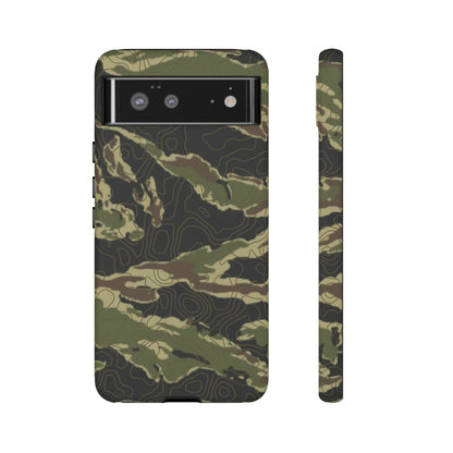 K-Factor Supply Co Tiger Stripe Topo Tough Android Case Google Pixel 6