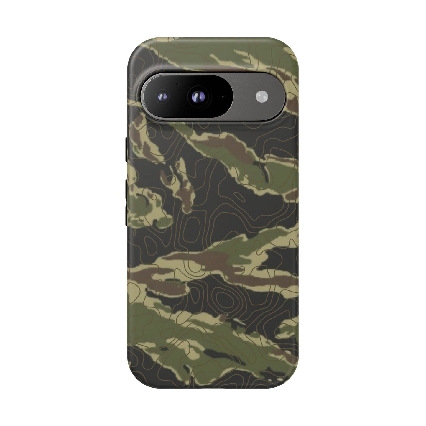 K-Factor Supply Co Tiger Stripe Topo Tough Android Case Google Pixel 9