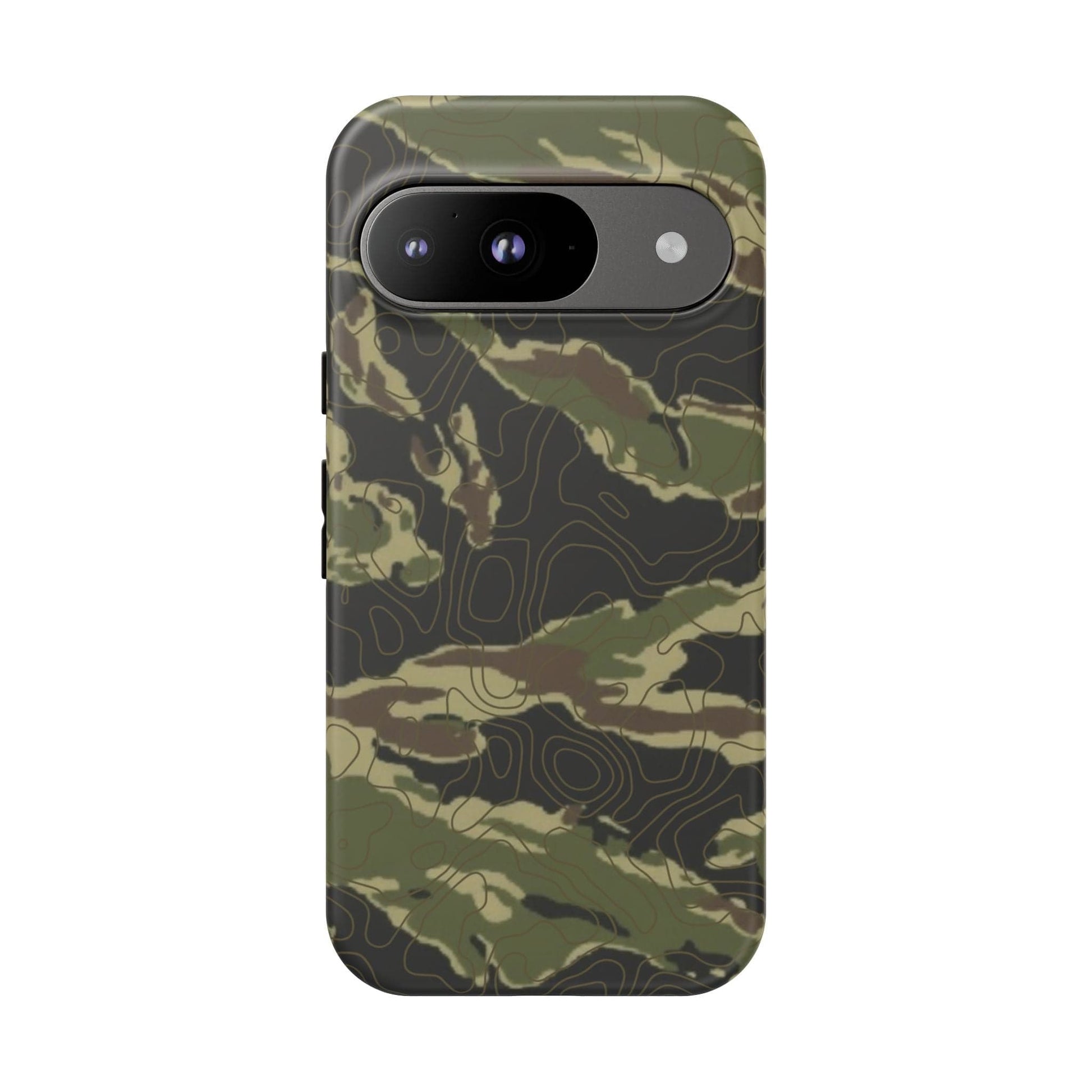 K-Factor Supply Co Tiger Stripe Topo Tough Android Case Google Pixel 9