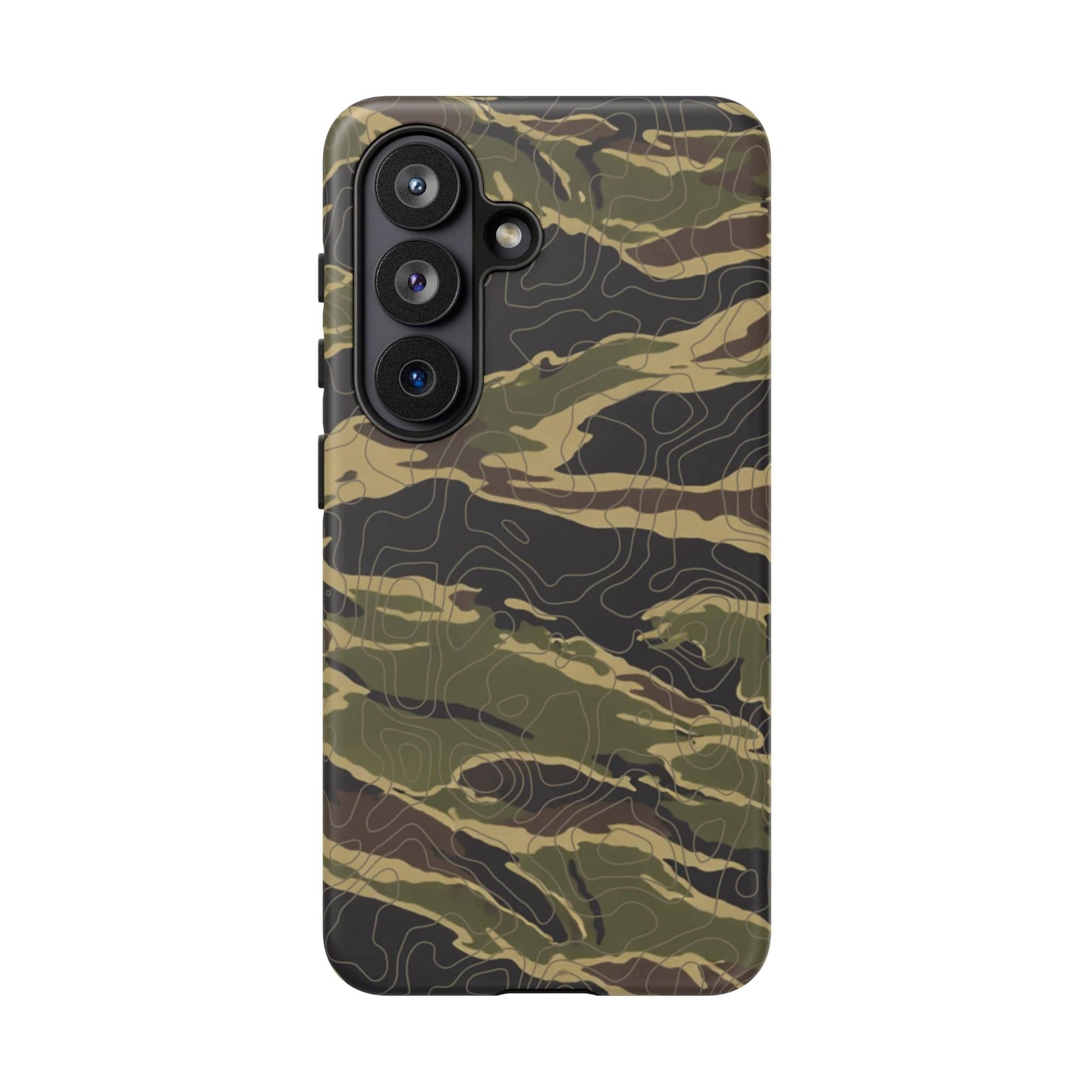 K-Factor Supply Co Tiger Stripe Topo Tough Android Case Samsung Galaxy S26 / Matte