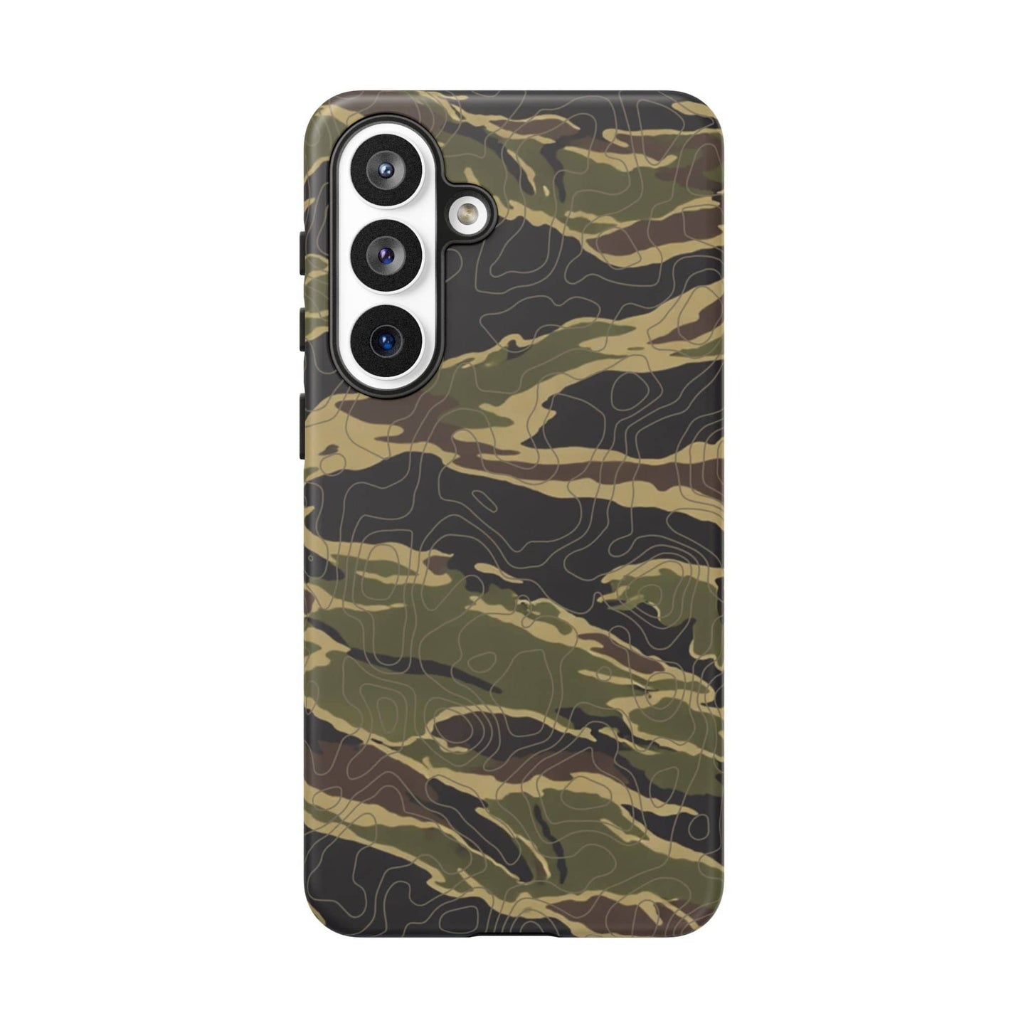 K-Factor Supply Co Tiger Stripe Topo Tough Android Case Samsung Galaxy S26 Plus / Matte