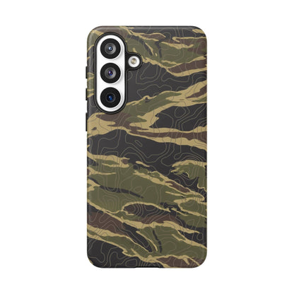 K-Factor Supply Co Tiger Stripe Topo Tough Android Case Samsung Galaxy S26 Plus / Matte