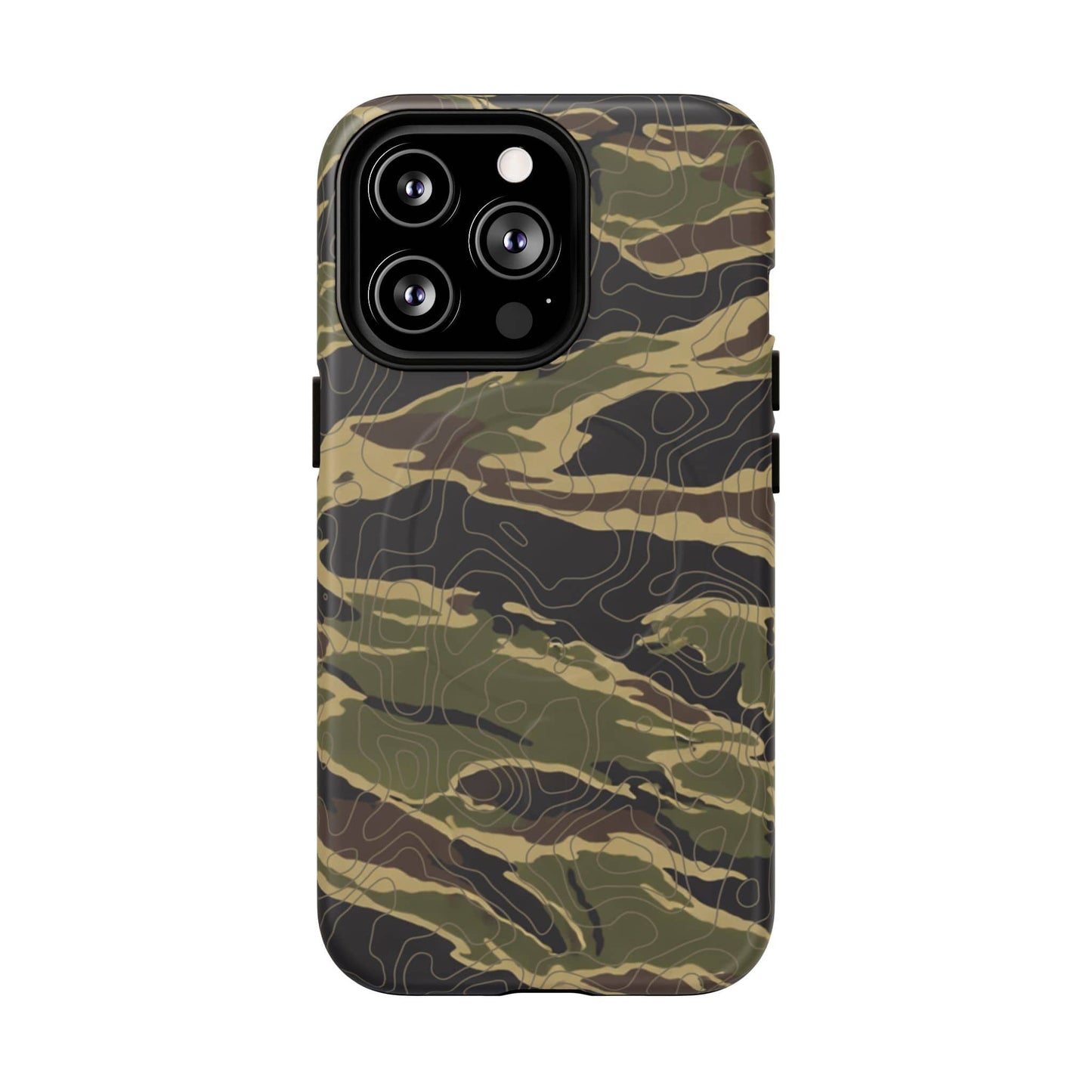 K-Factor Supply Co Tiger Stripe Topo Tough Magnetic iPhone Case iPhone 13 Pro