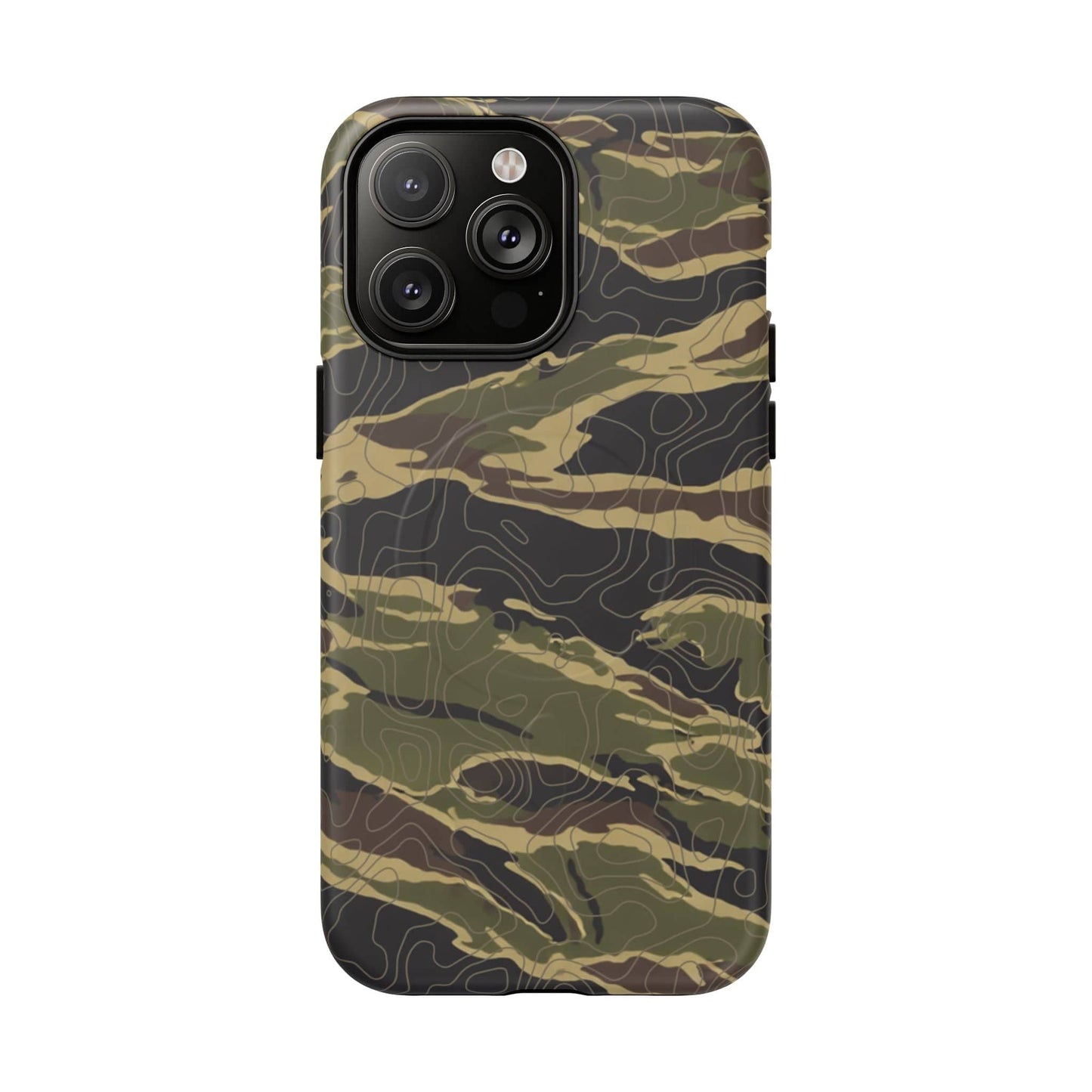 K-Factor Supply Co Tiger Stripe Topo Tough Magnetic iPhone Case iPhone 14 Pro Max