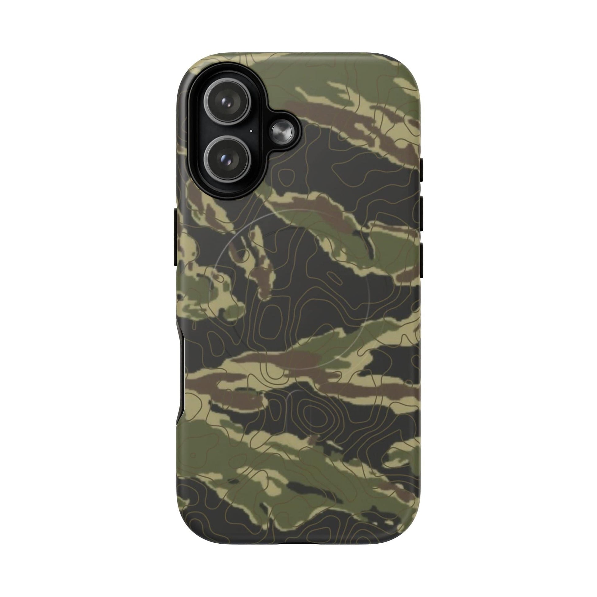 K-Factor Supply Co Tiger Stripe Topo Tough Magnetic iPhone Case iPhone 17