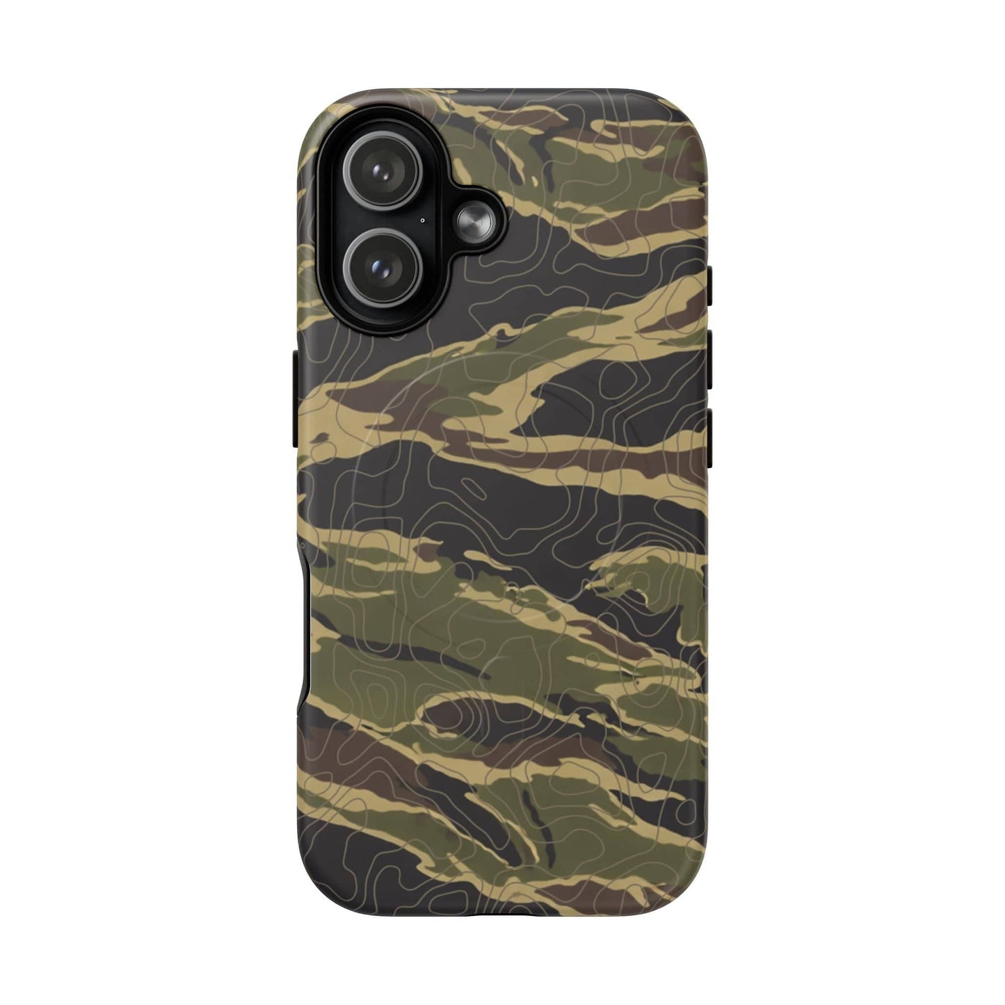 K-Factor Supply Co Tiger Stripe Topo Tough Magnetic iPhone Case iPhone 17