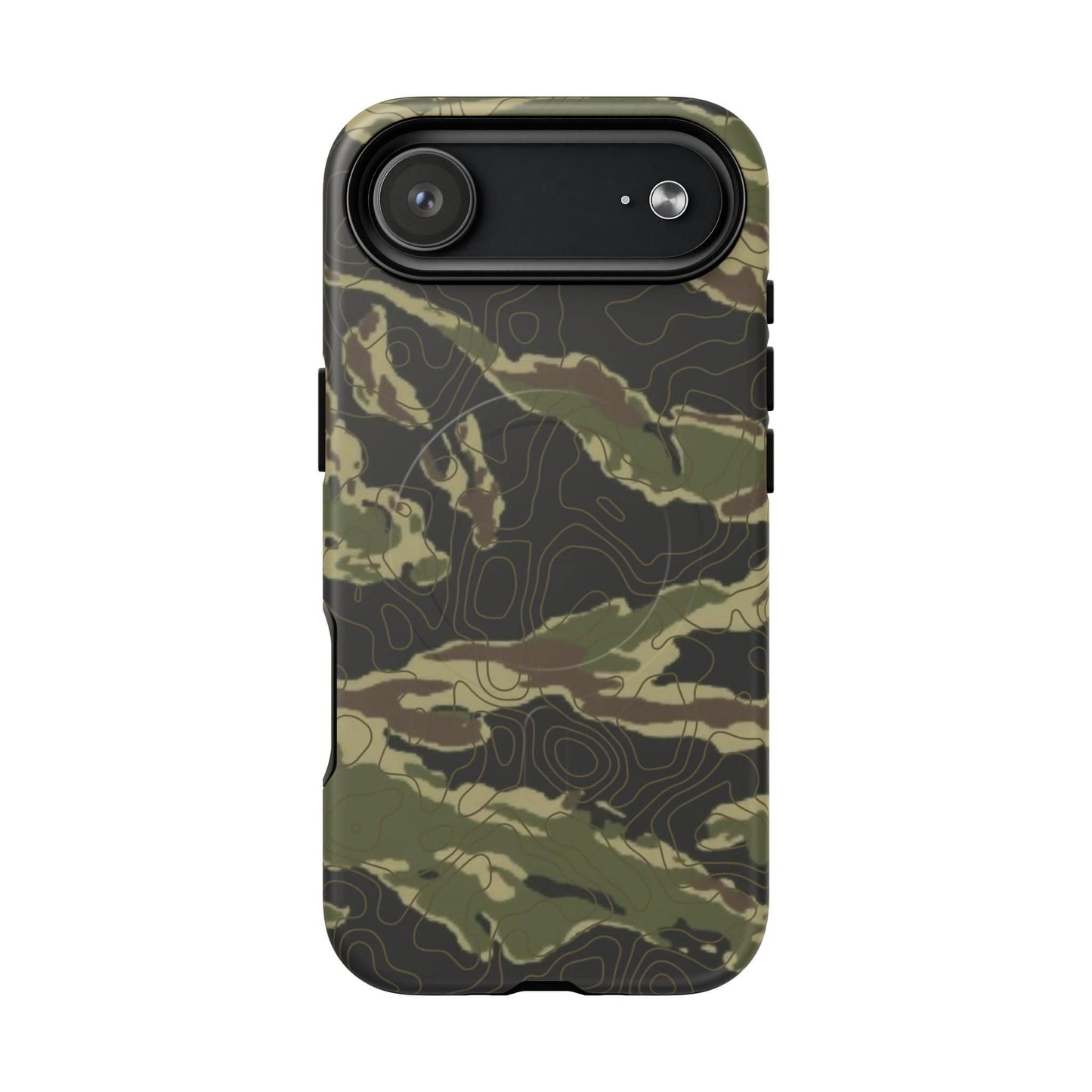 K-Factor Supply Co Tiger Stripe Topo Tough Magnetic iPhone Case iPhone 17 Air