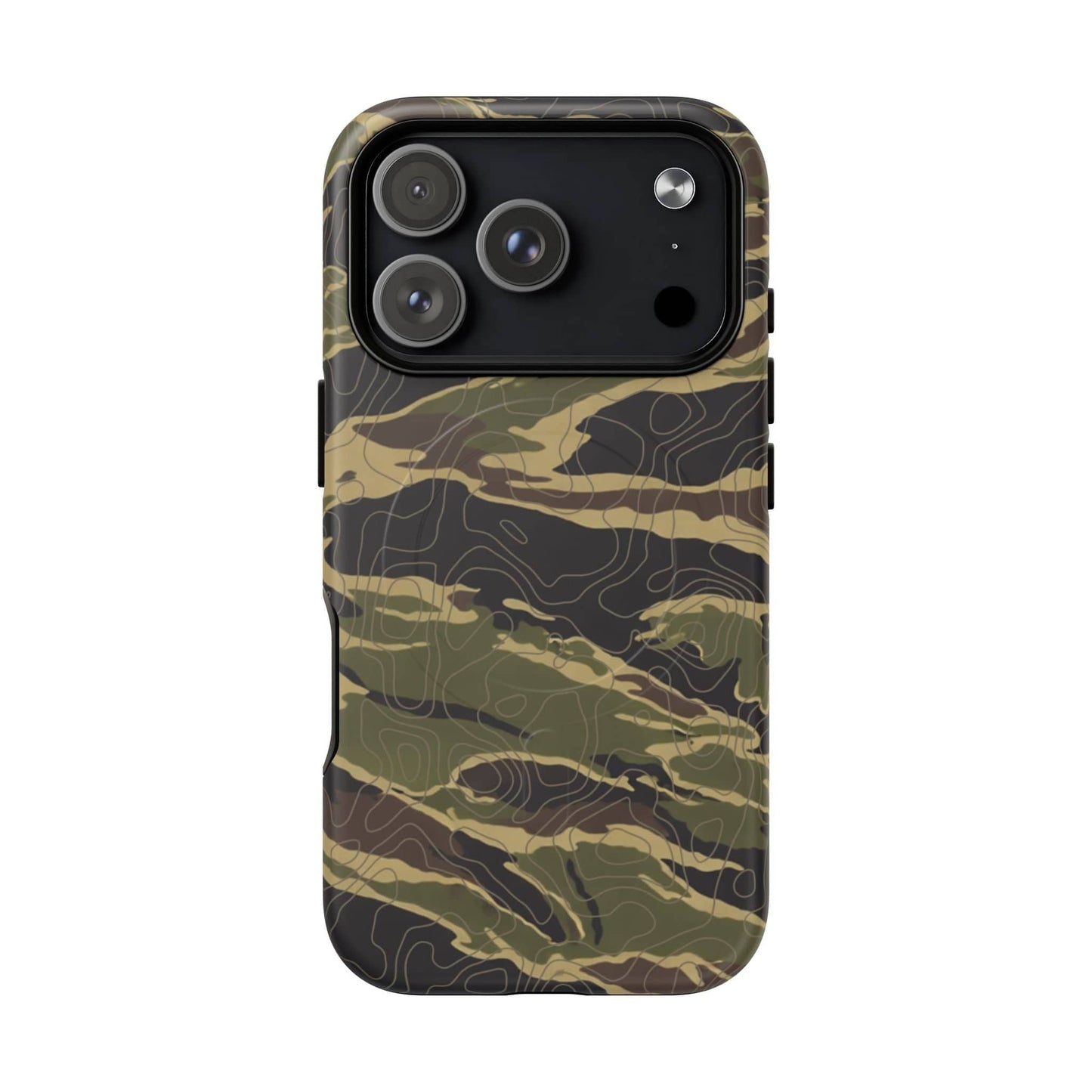 K-Factor Supply Co Tiger Stripe Topo Tough Magnetic iPhone Case iPhone 17 Pro