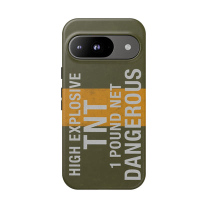 K-Factor Supply Co TNT Demo Block Tough Android Case Google Pixel 9 / Matte