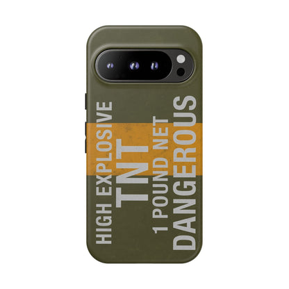 K-Factor Supply Co TNT Demo Block Tough Android Case Google Pixel 9 Pro / Matte