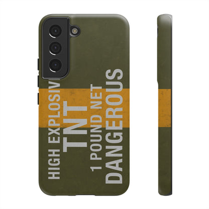 K-Factor Supply Co TNT Demo Block Tough Android Case Samsung Galaxy S22 / Matte
