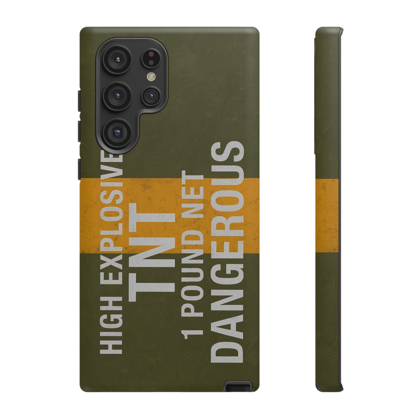 K-Factor Supply Co TNT Demo Block Tough Android Case Samsung Galaxy S22 Ultra / Matte