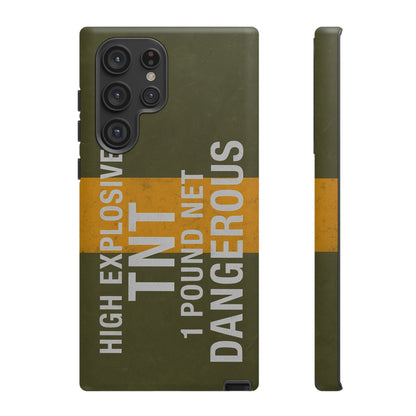 K-Factor Supply Co TNT Demo Block Tough Android Case Samsung Galaxy S22 Ultra / Matte