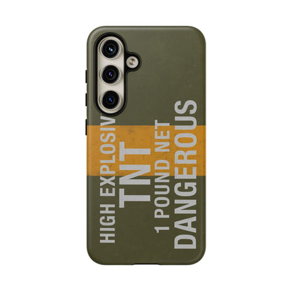 K-Factor Supply Co TNT Demo Block Tough Android Case Samsung Galaxy S24 / Matte