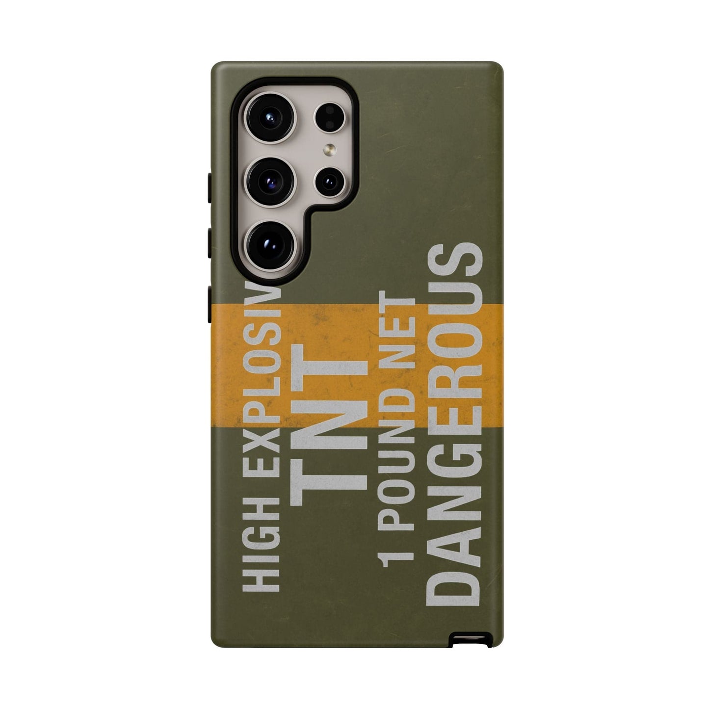 K-Factor Supply Co TNT Demo Block Tough Android Case Samsung Galaxy S24 Ultra / Matte