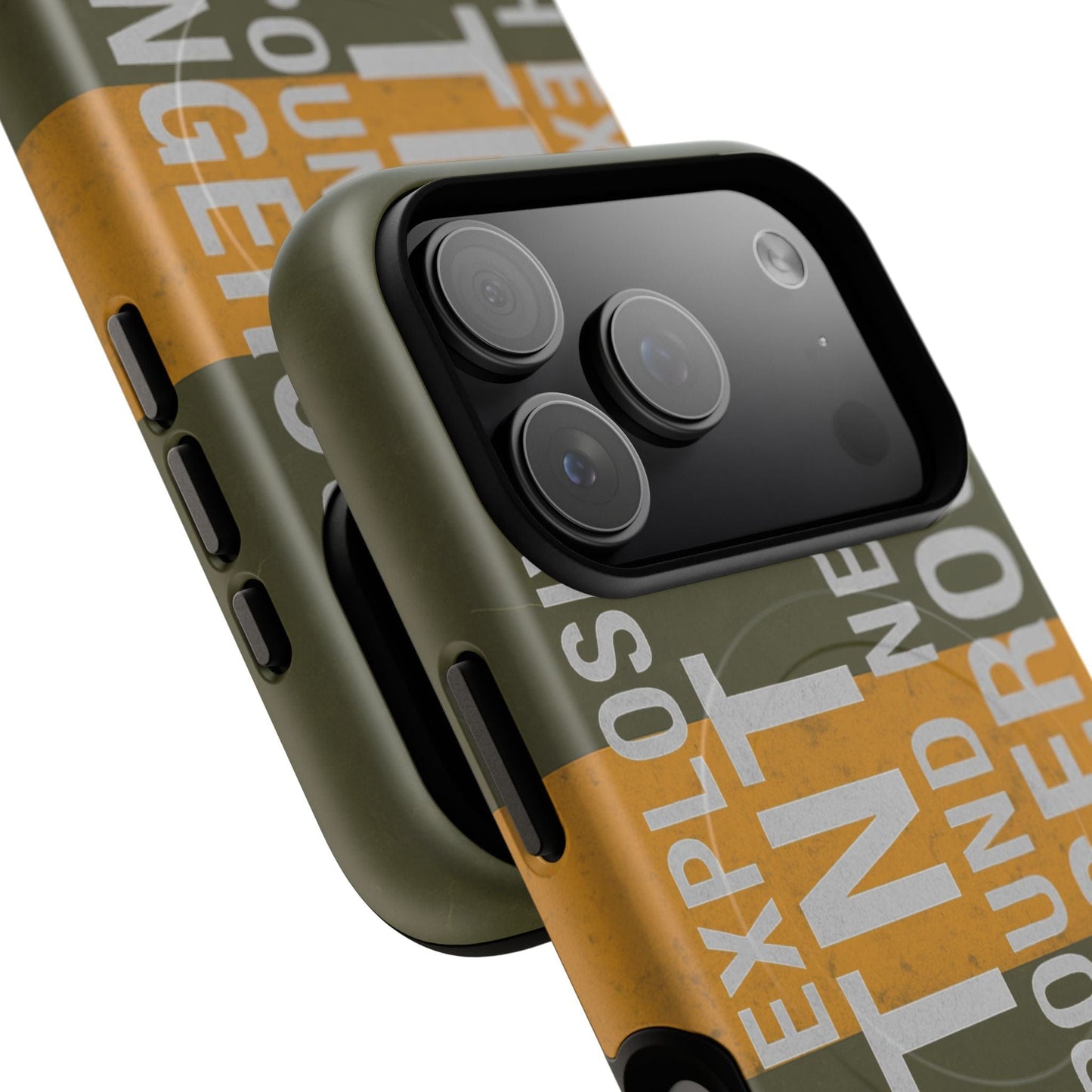 K-Factor Supply Co TNT Demo Block Tough Magnetic iPhone Case