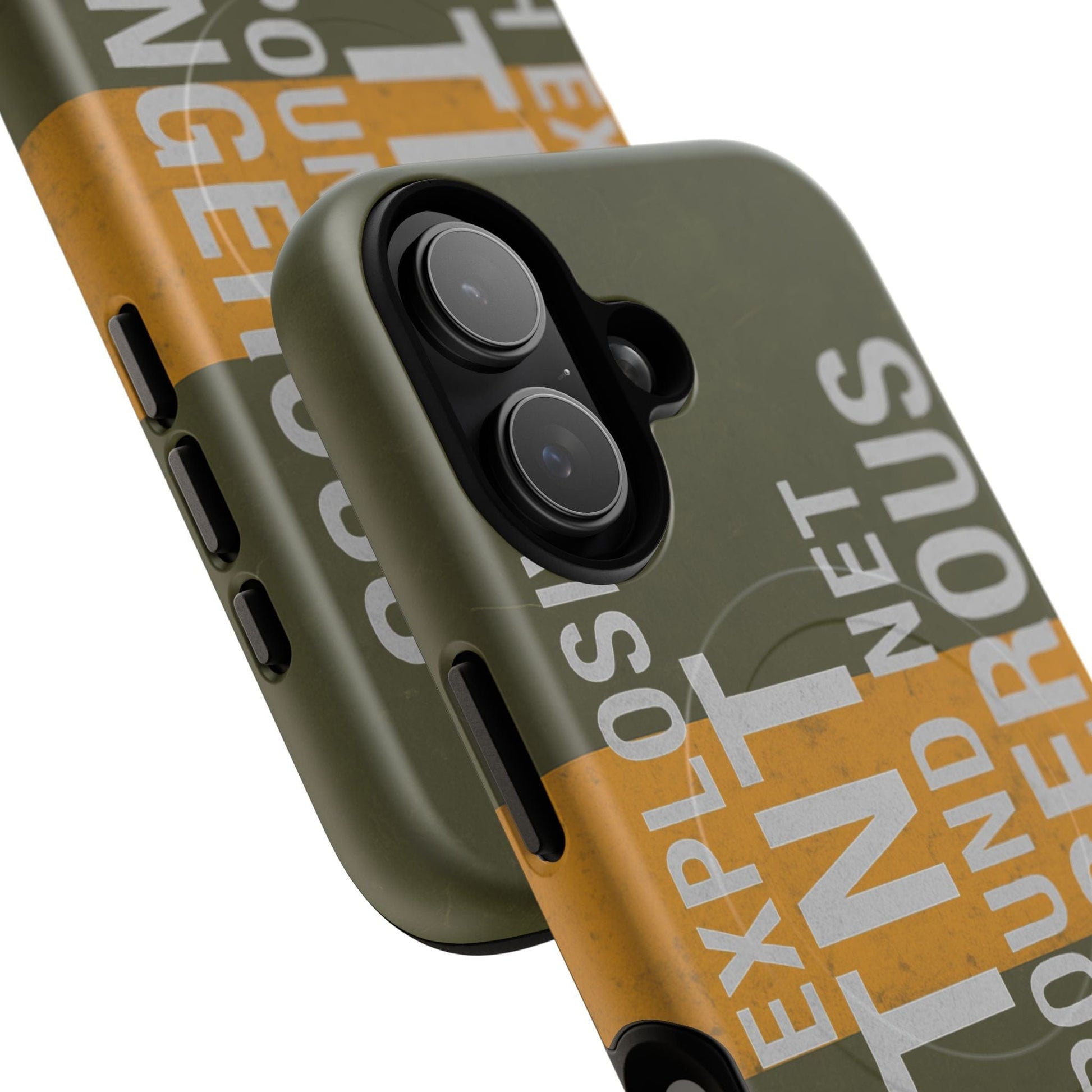 K-Factor Supply Co TNT Demo Block Tough Magnetic iPhone Case