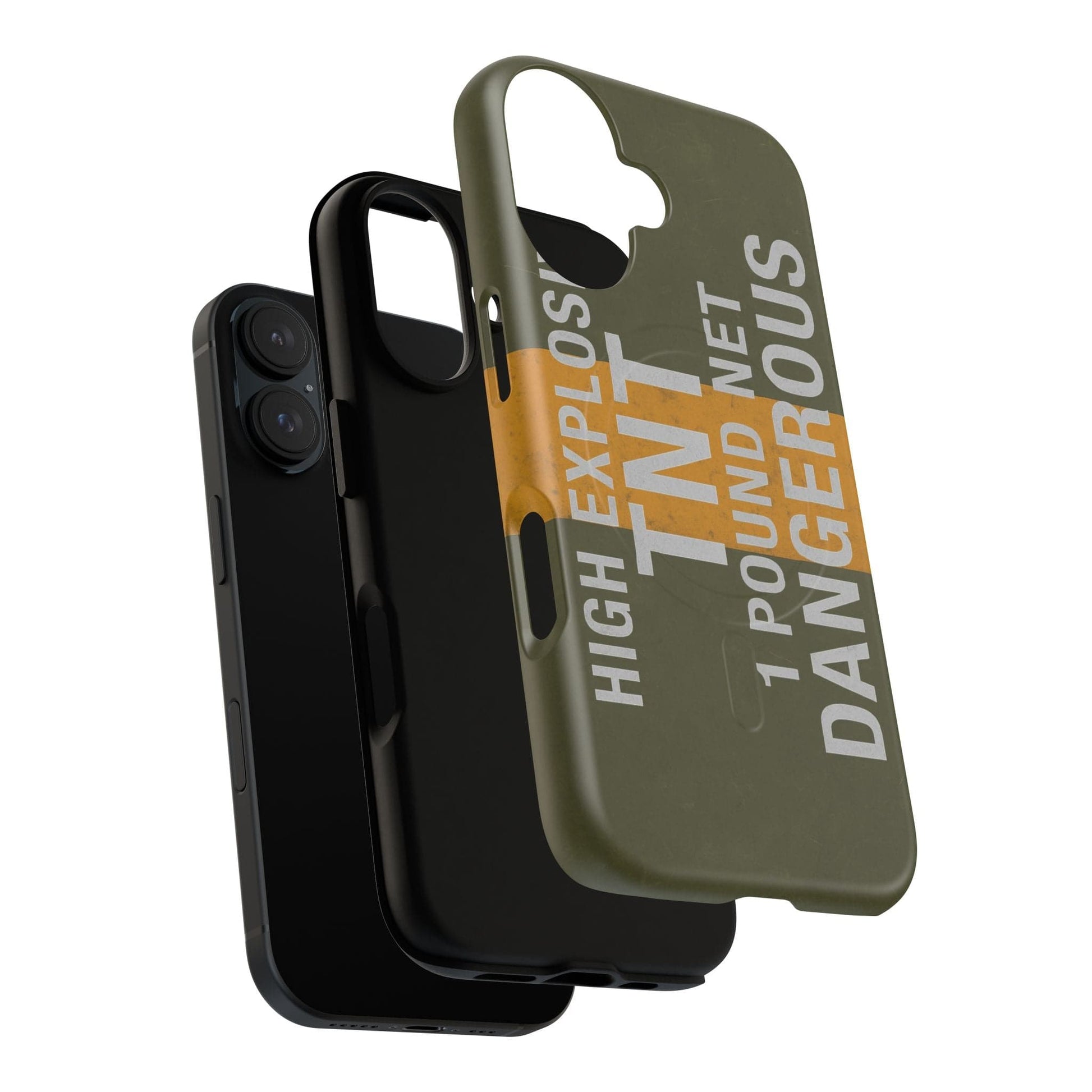 K-Factor Supply Co TNT Demo Block Tough Magnetic iPhone Case