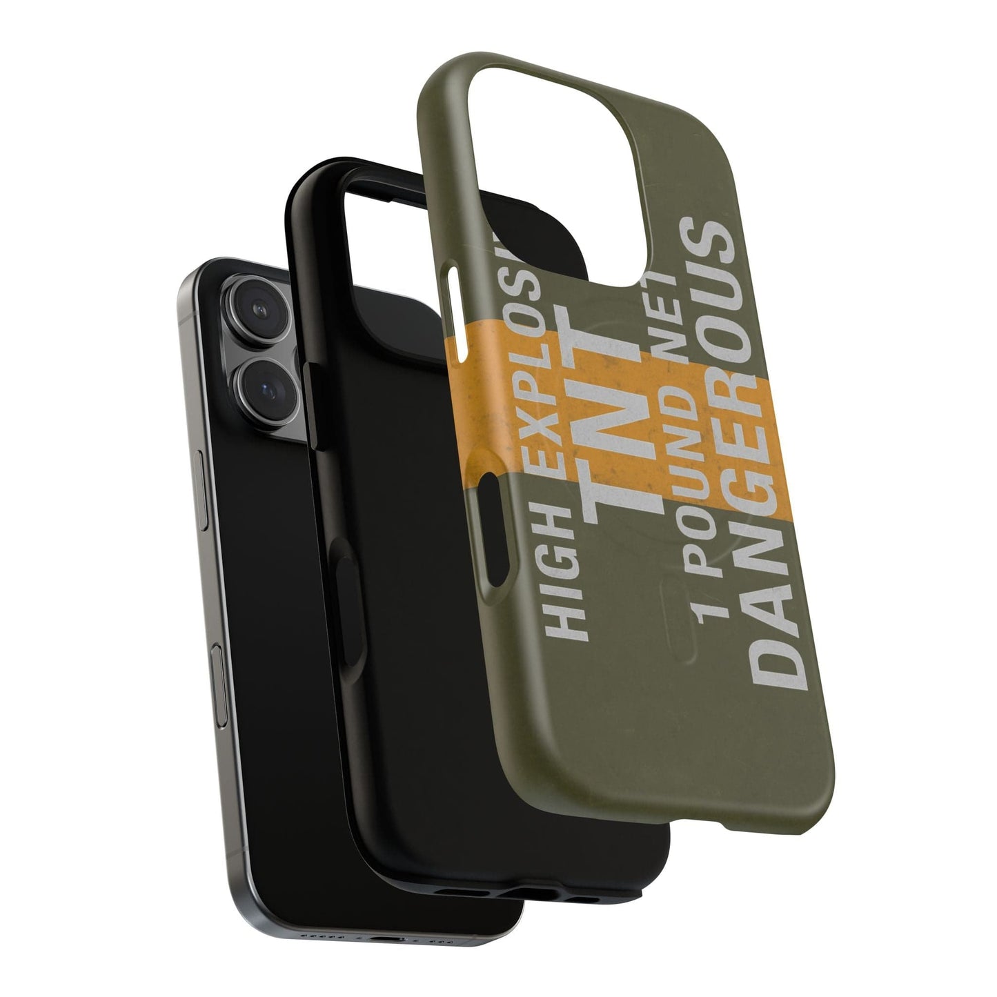 K-Factor Supply Co TNT Demo Block Tough Magnetic iPhone Case