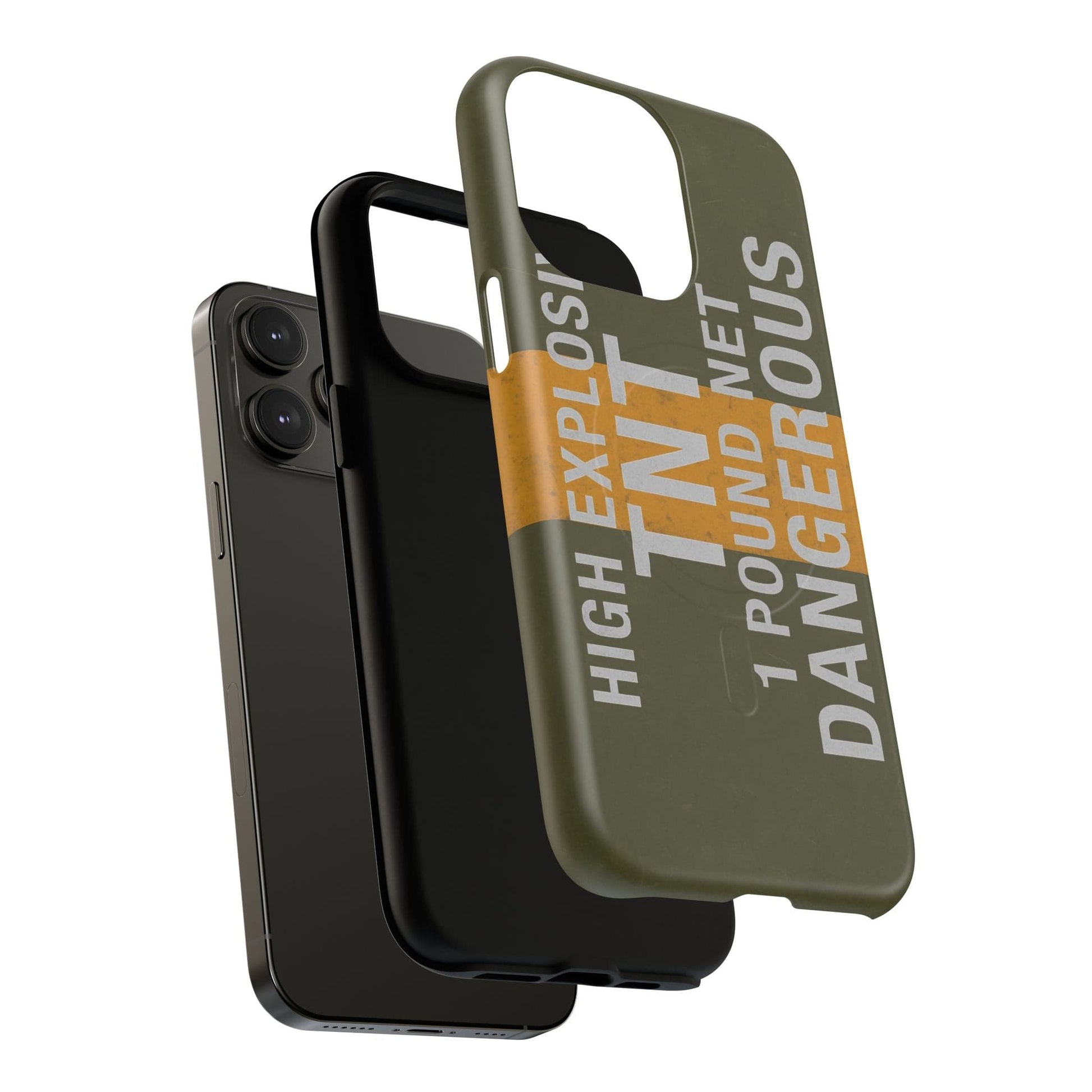 K-Factor Supply Co TNT Demo Block Tough Magnetic iPhone Case