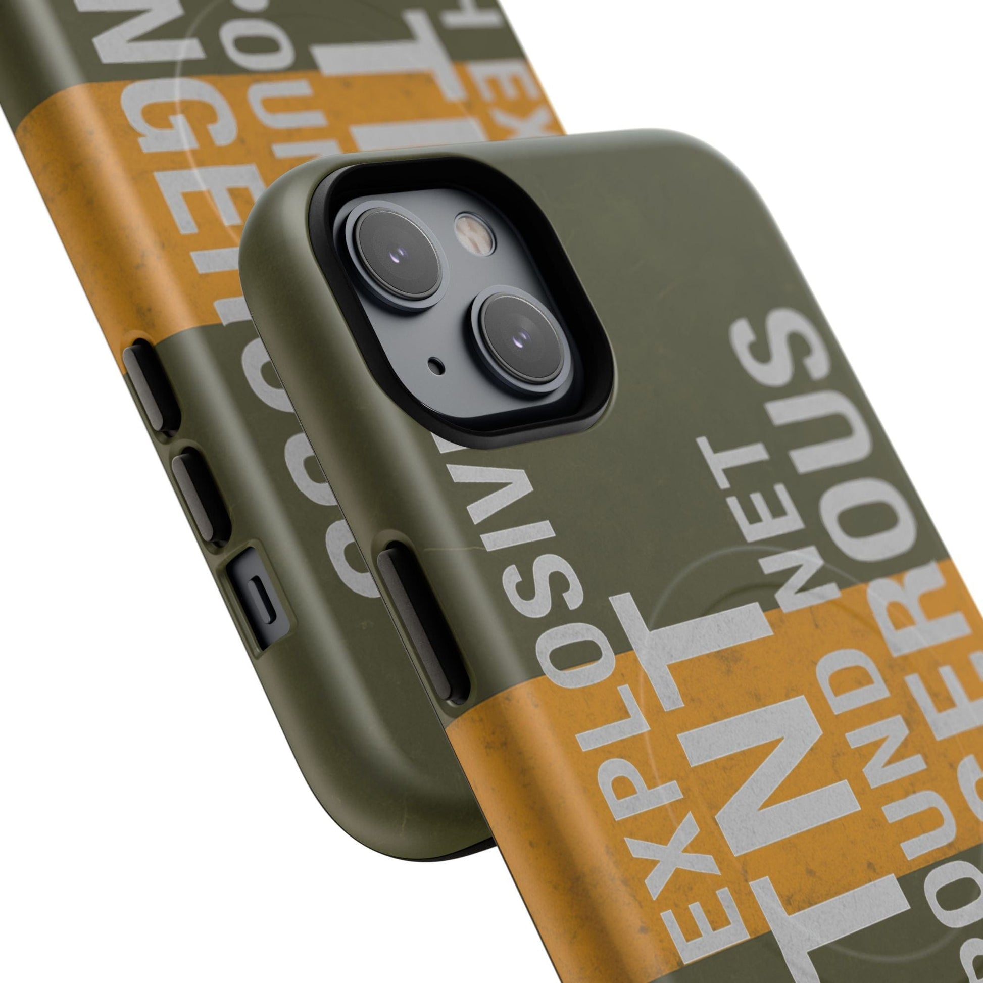 K-Factor Supply Co TNT Demo Block Tough Magnetic iPhone Case