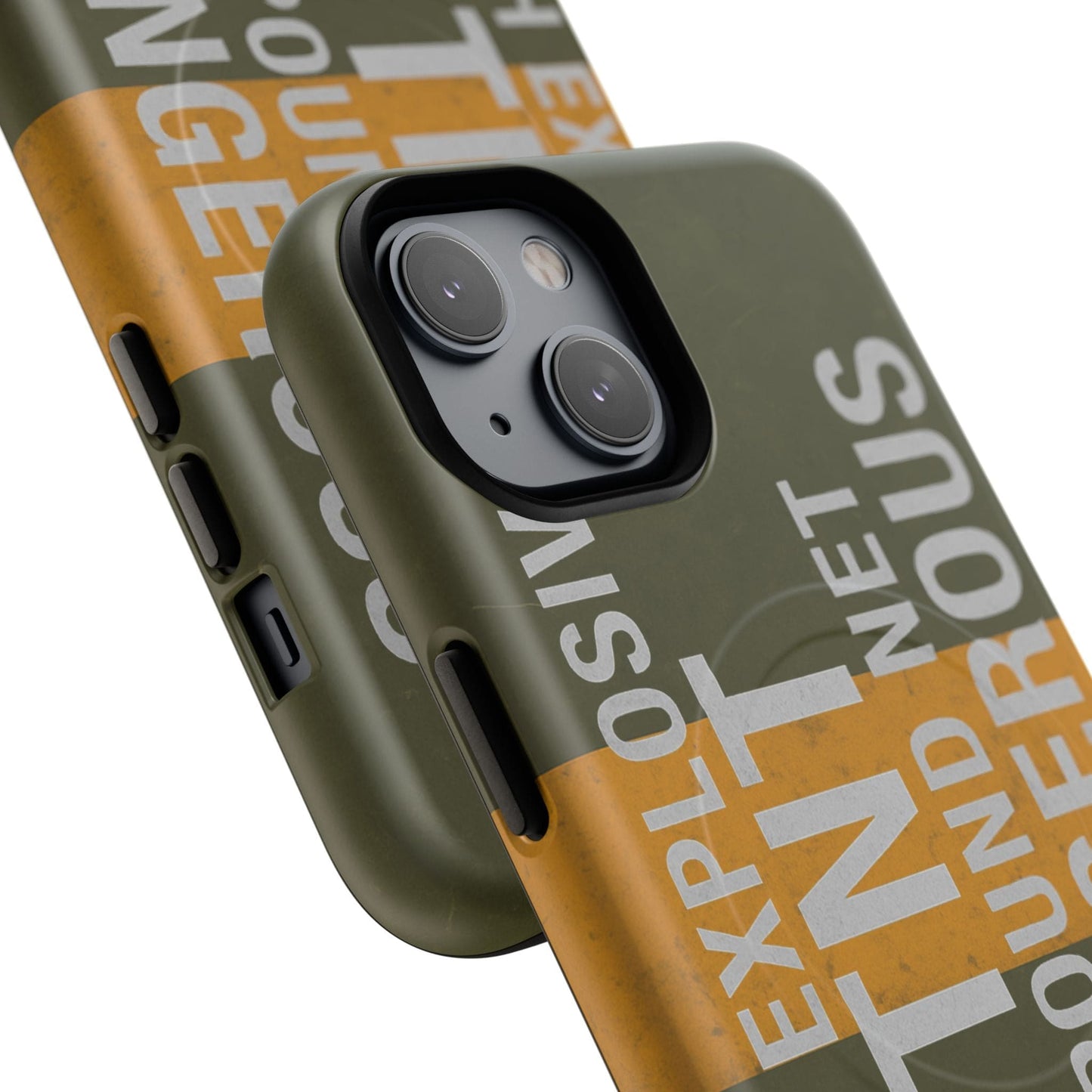 K-Factor Supply Co TNT Demo Block Tough Magnetic iPhone Case