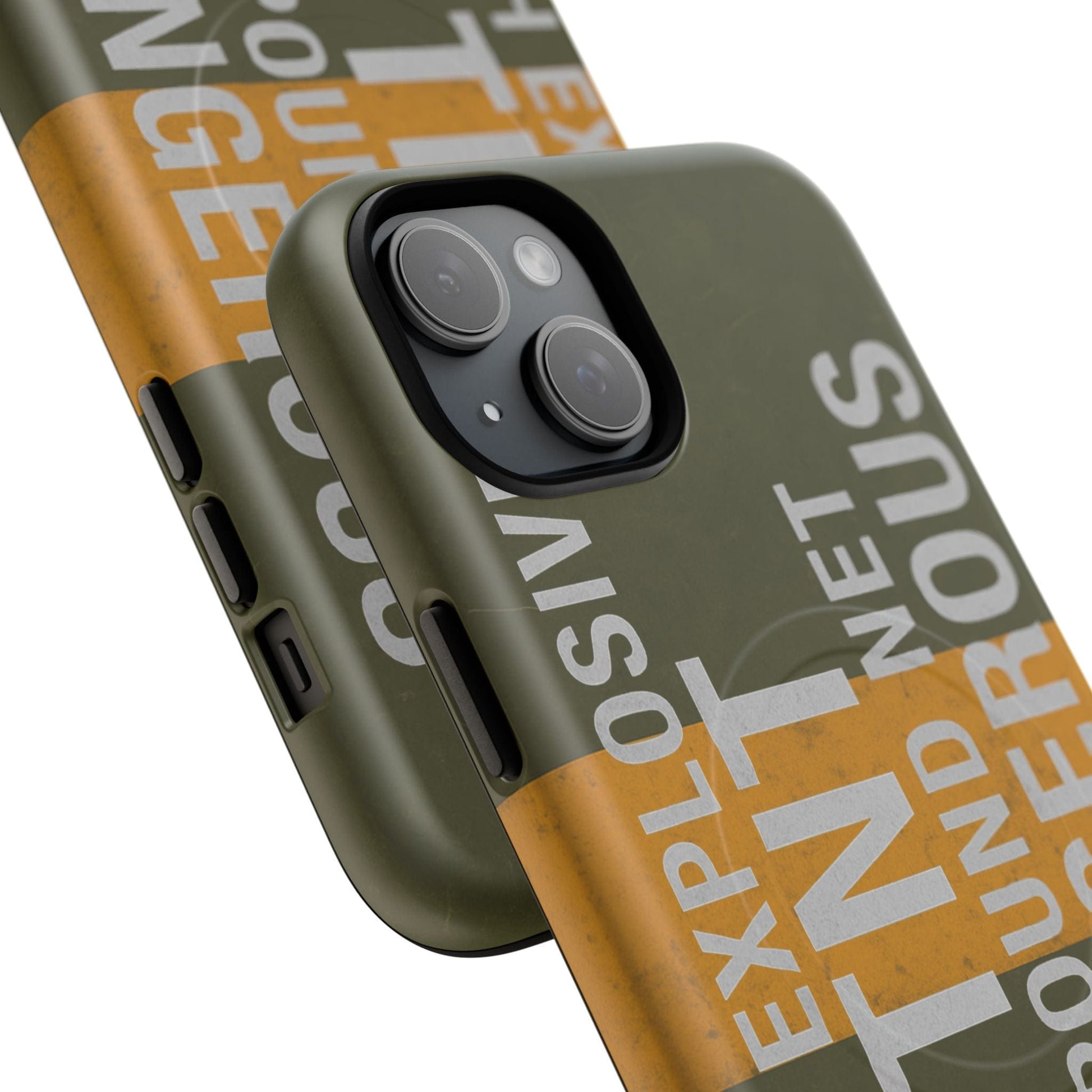 K-Factor Supply Co TNT Demo Block Tough Magnetic iPhone Case