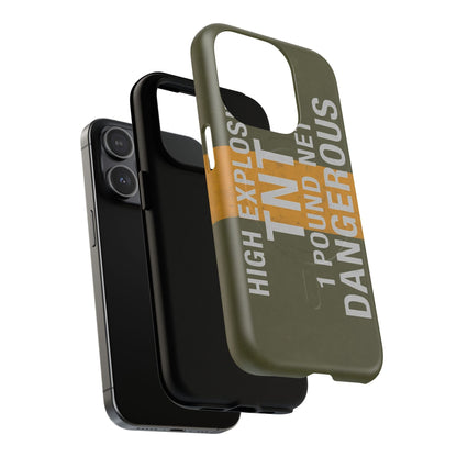 K-Factor Supply Co TNT Demo Block Tough Magnetic iPhone Case