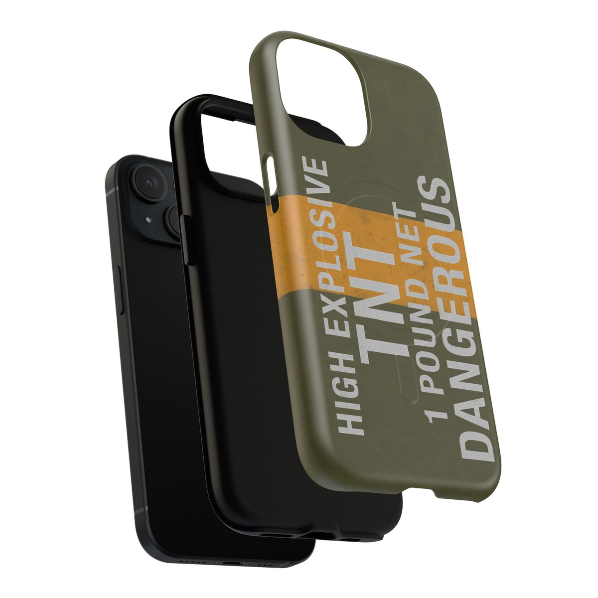 K-Factor Supply Co TNT Demo Block Tough Magnetic iPhone Case
