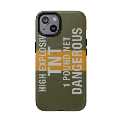 K-Factor Supply Co TNT Demo Block Tough Magnetic iPhone Case iPhone 14 / Matte