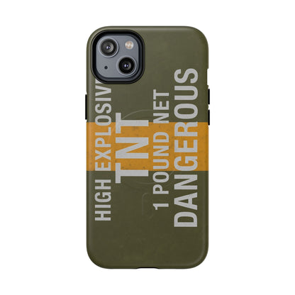 K-Factor Supply Co TNT Demo Block Tough Magnetic iPhone Case iPhone 14 Plus / Matte