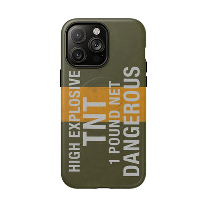 K-Factor Supply Co TNT Demo Block Tough Magnetic iPhone Case iPhone 14 Pro Max