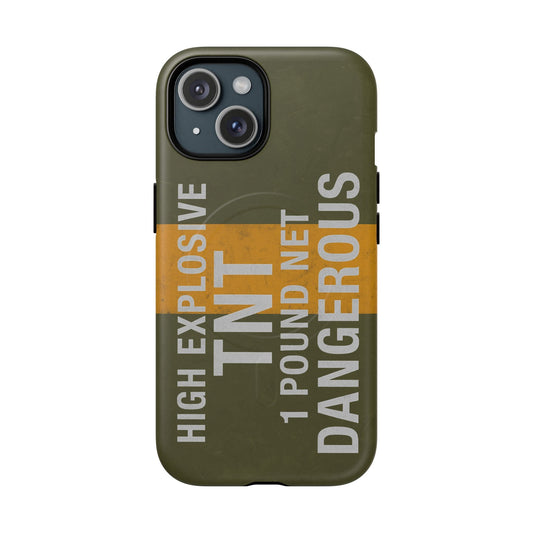 K-Factor Supply Co TNT Demo Block Tough Magnetic iPhone Case iPhone 15