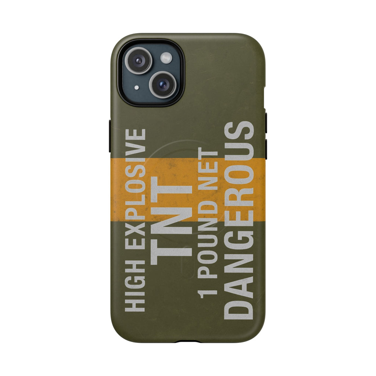 K-Factor Supply Co TNT Demo Block Tough Magnetic iPhone Case iPhone 15 Plus