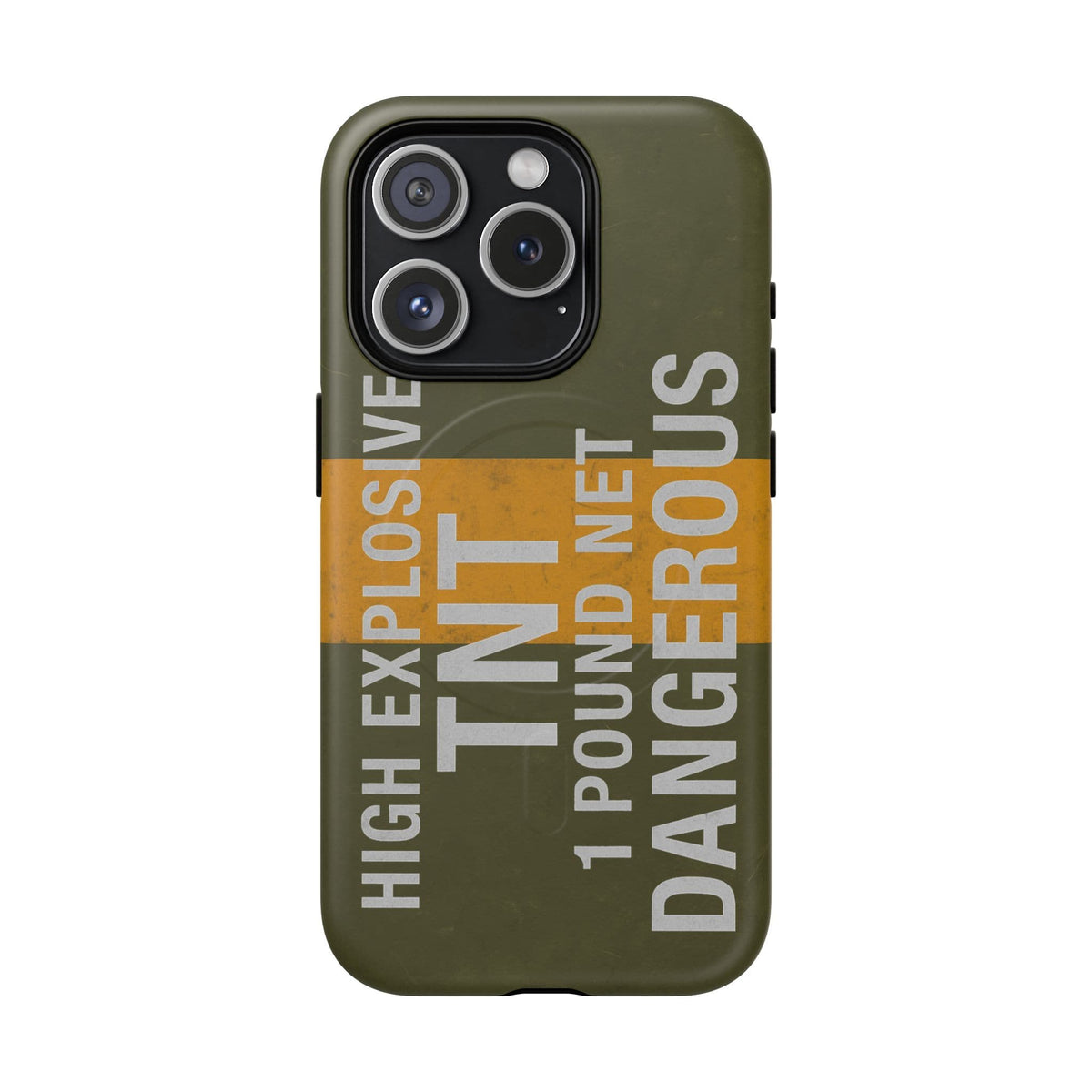 K-Factor Supply Co TNT Demo Block Tough Magnetic iPhone Case iPhone 15 Pro