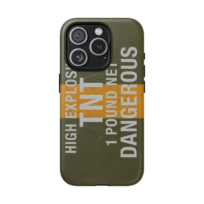 K-Factor Supply Co TNT Demo Block Tough Magnetic iPhone Case iPhone 15 Pro / Matte