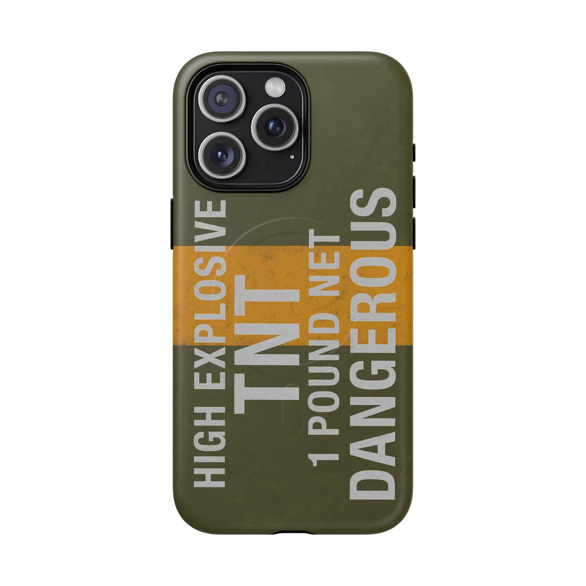K-Factor Supply Co TNT Demo Block Tough Magnetic iPhone Case iPhone 15 Pro Max