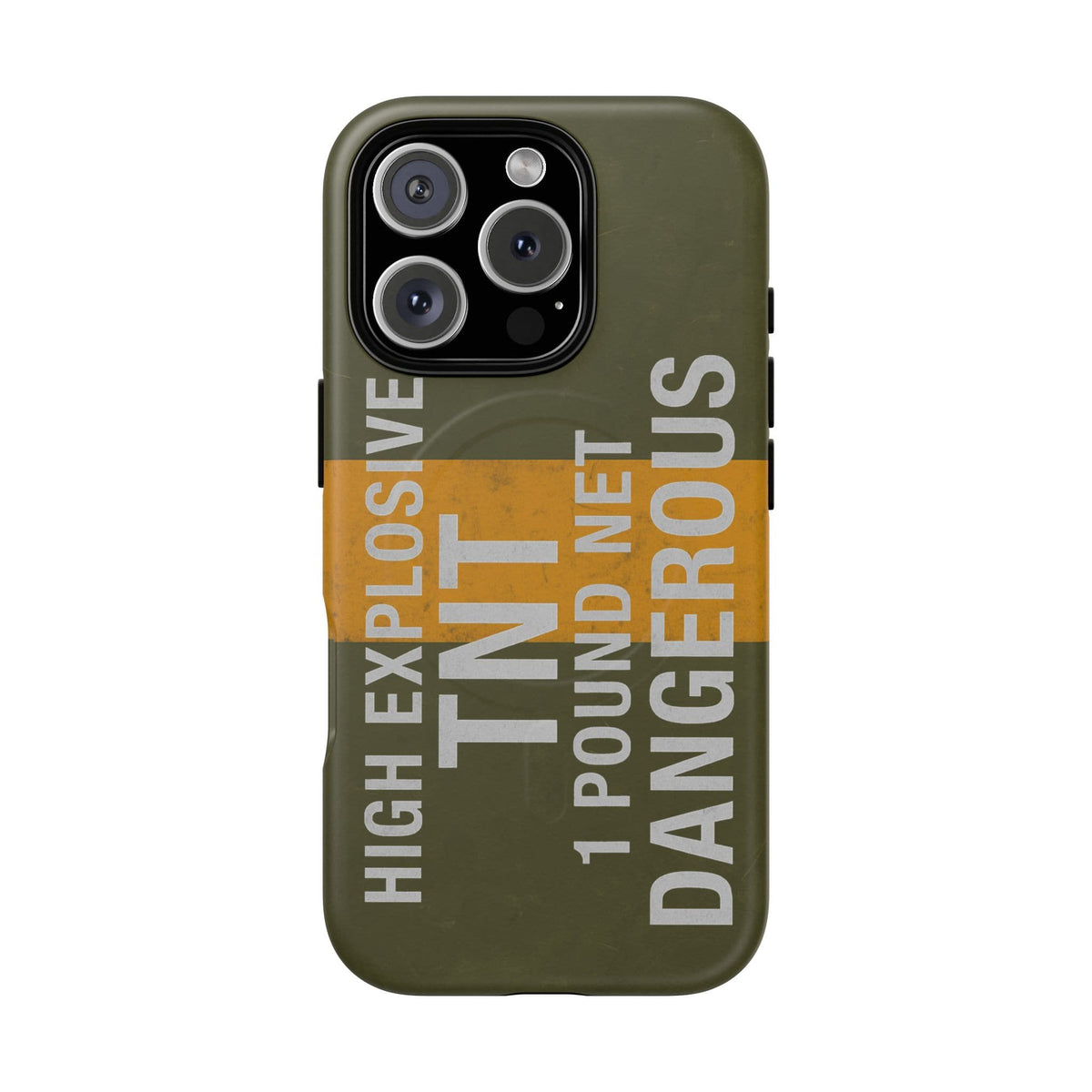 K-Factor Supply Co TNT Demo Block Tough Magnetic iPhone Case iPhone 16 Pro