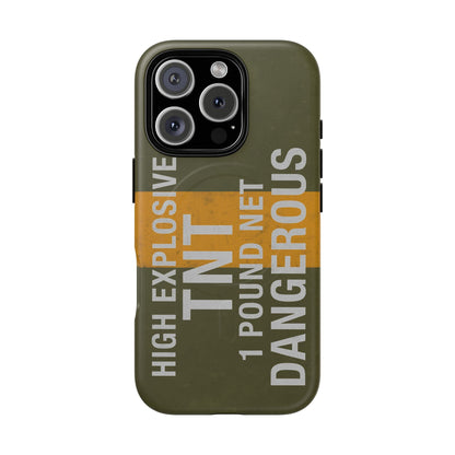 K-Factor Supply Co TNT Demo Block Tough Magnetic iPhone Case iPhone 16 Pro