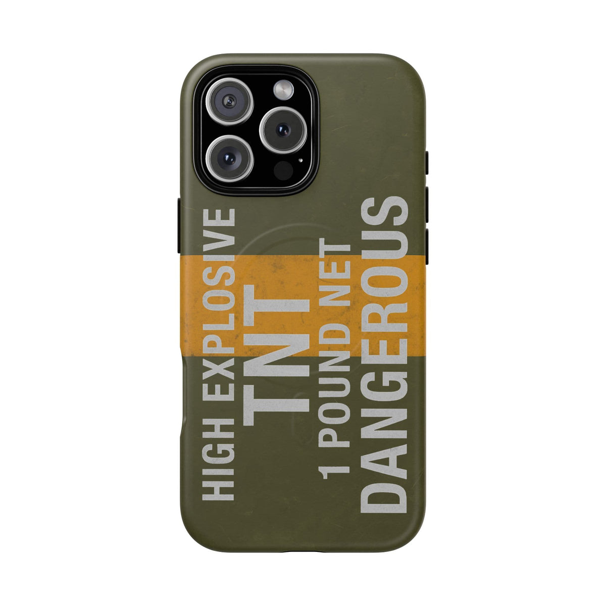 K-Factor Supply Co TNT Demo Block Tough Magnetic iPhone Case iPhone 16 Pro Max