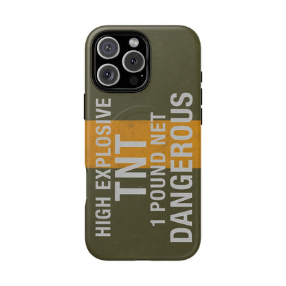 K-Factor Supply Co TNT Demo Block Tough Magnetic iPhone Case iPhone 16 Pro Max