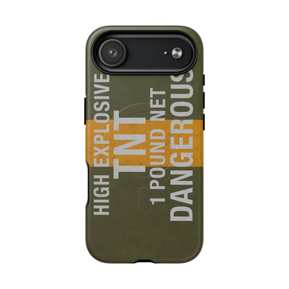 K-Factor Supply Co TNT Demo Block Tough Magnetic iPhone Case iPhone 17 Air / Matte