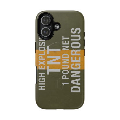 K-Factor Supply Co TNT Demo Block Tough Magnetic iPhone Case iPhone 17 / Matte