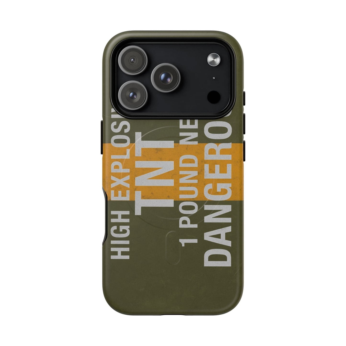 K-Factor Supply Co TNT Demo Block Tough Magnetic iPhone Case iPhone 17 Pro / Matte