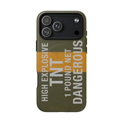 K-Factor Supply Co TNT Demo Block Tough Magnetic iPhone Case iPhone 17 Pro Max