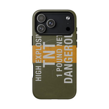 K-Factor Supply Co TNT Demo Block Tough Magnetic iPhone Case iPhone 17 Pro Max / Matte