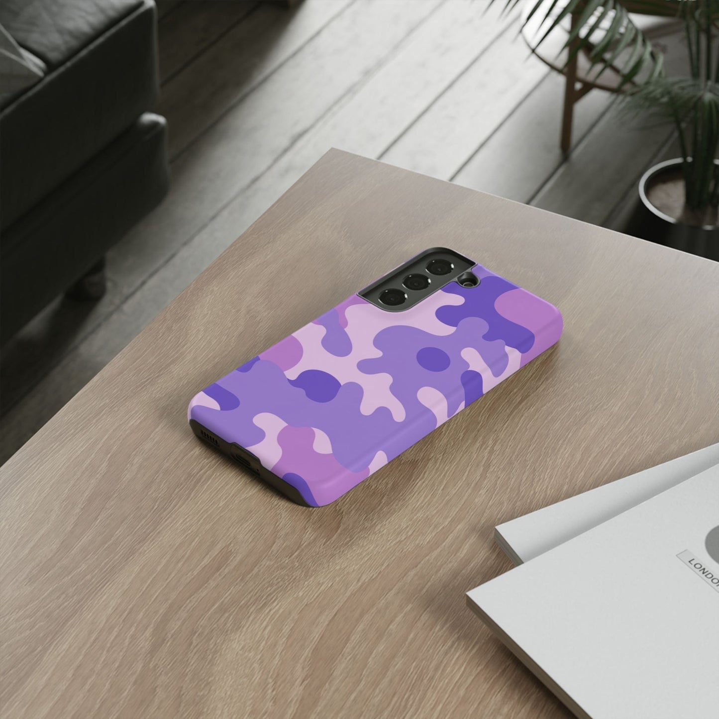 K-Factor Supply Co Ultra Violet Camo Tough Android Case